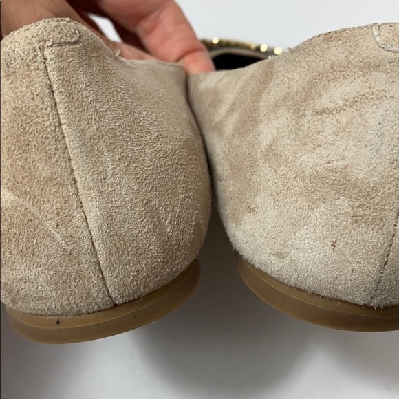 Cole Haan suede buckle ballet flats - Picture 4 of 7